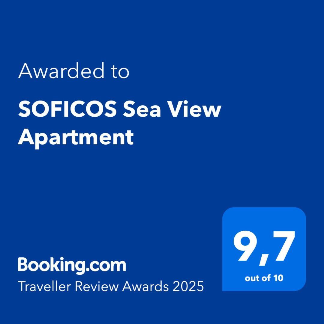 Soficos Sea View Apartment Нафпактос Экстерьер фото
